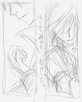 殴り描きラフにもホドがあります